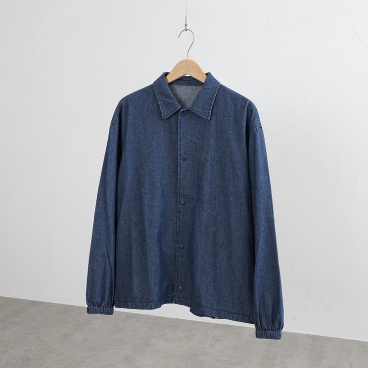 ビッグシルエットコーチデニムシャツ[品番：COEW0004648]｜coen【men