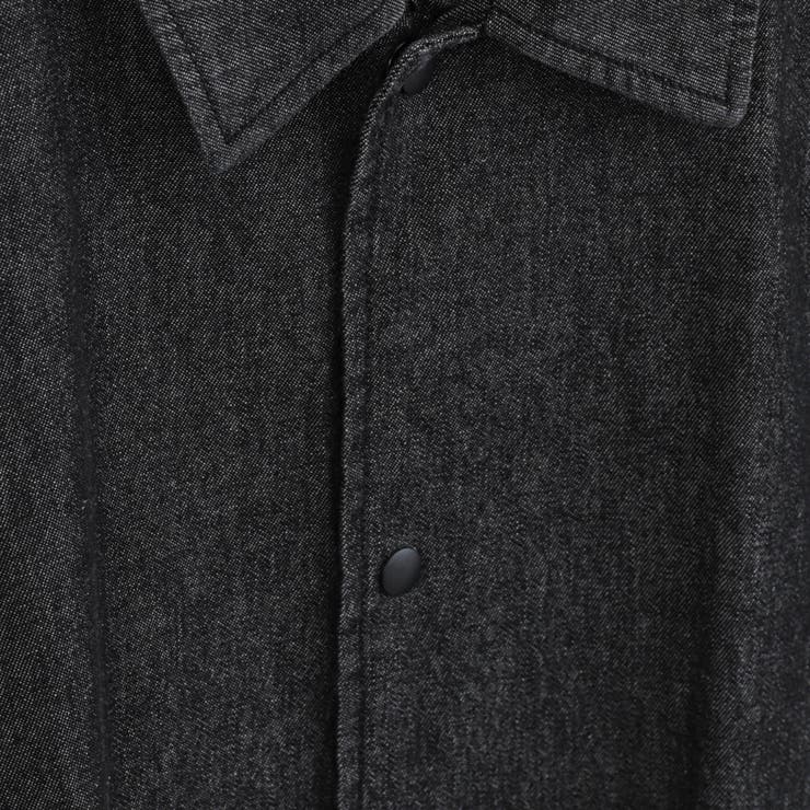 ビッグシルエットコーチデニムシャツ | coen【men】 | 詳細画像20 