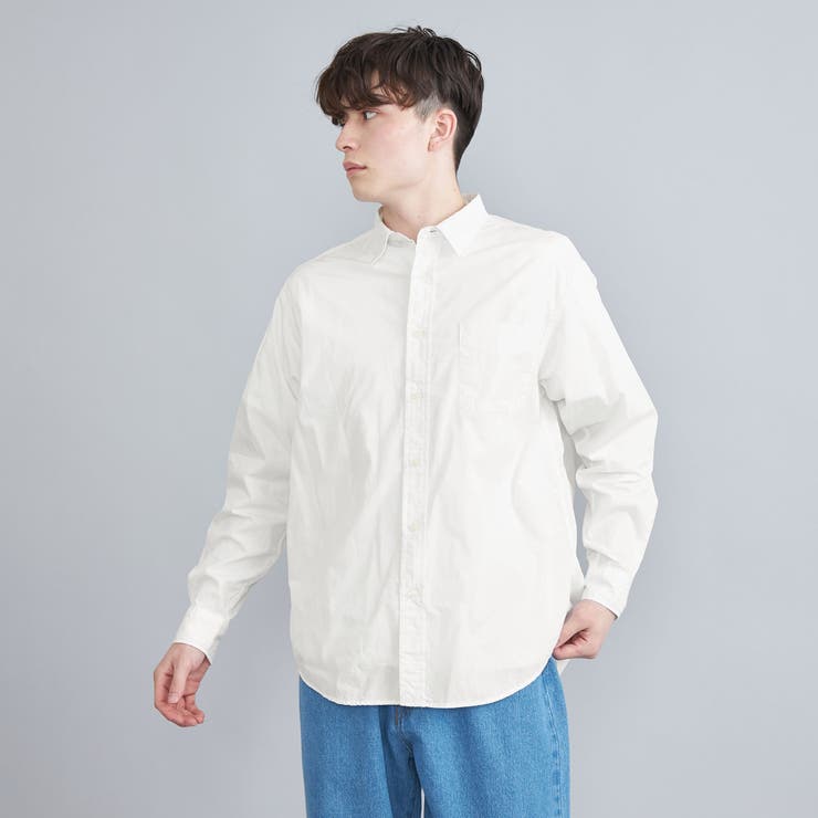 ブロードレギュラーカラーシャツ[品番：COEW0005182]｜coen【men】（コーエン）のメンズファッション通販｜SHOPLIST（ショップリスト）