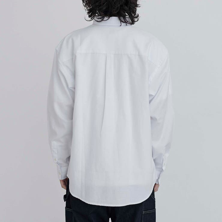 ワンポイントベア刺繍レギュラーカラーシャツ | coen【men】 | 詳細画像23 