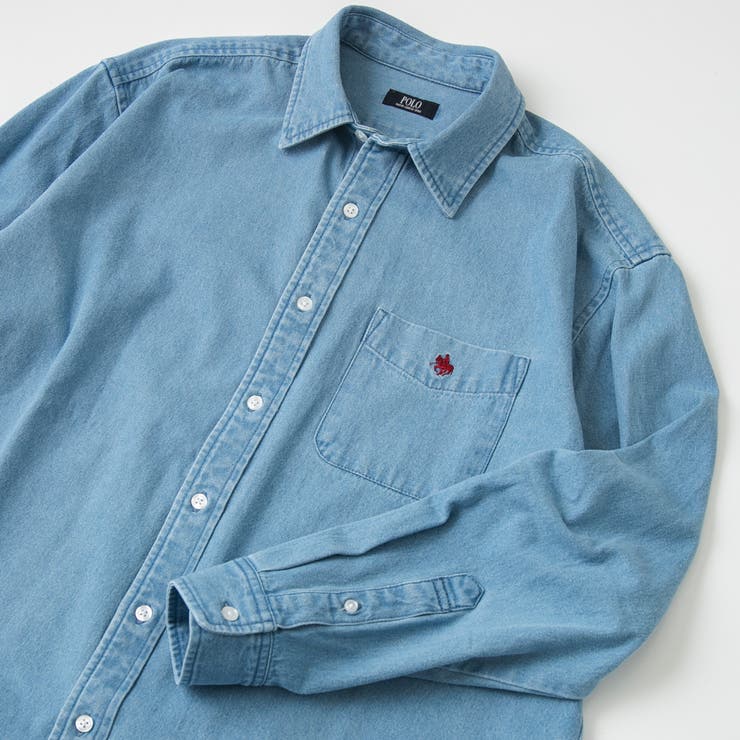 福袋 セール WEB限定】POLO BCS(ポロ・ビーシーエス)デニムシャツ[品番 服&ファッション小物