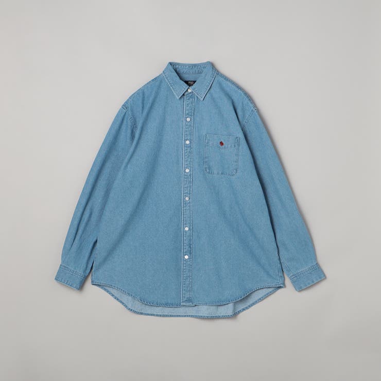 WEB限定】POLO BCS（ポロ・ビーシーエス）デニムシャツ[品番