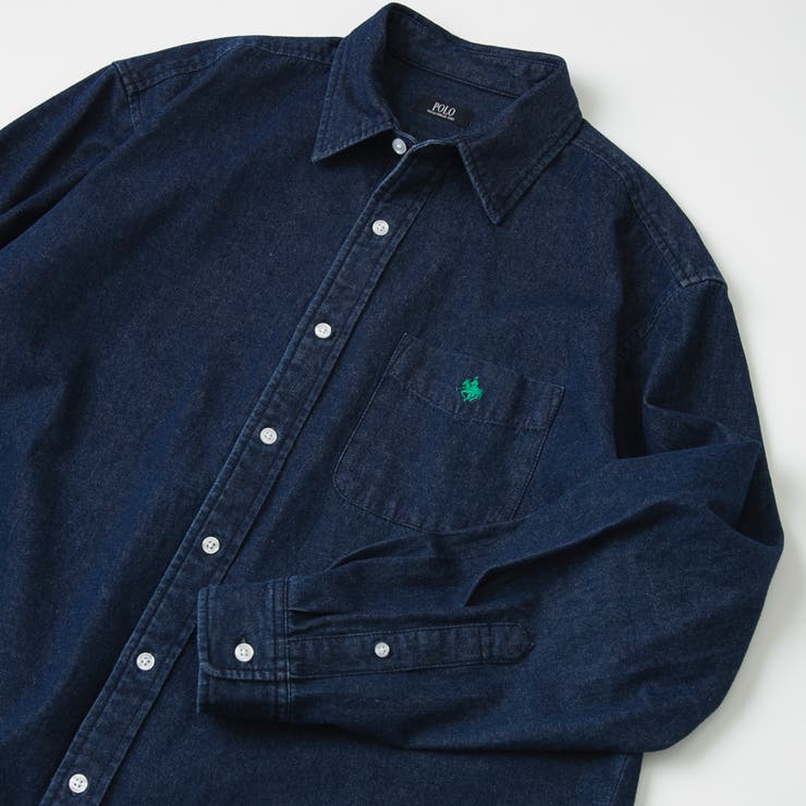 2025年レディースファッション福袋 WEB限定】POLO BCS（ポロ・ビーシーエス）デニムシャツ[品番 服＆ファッション小物