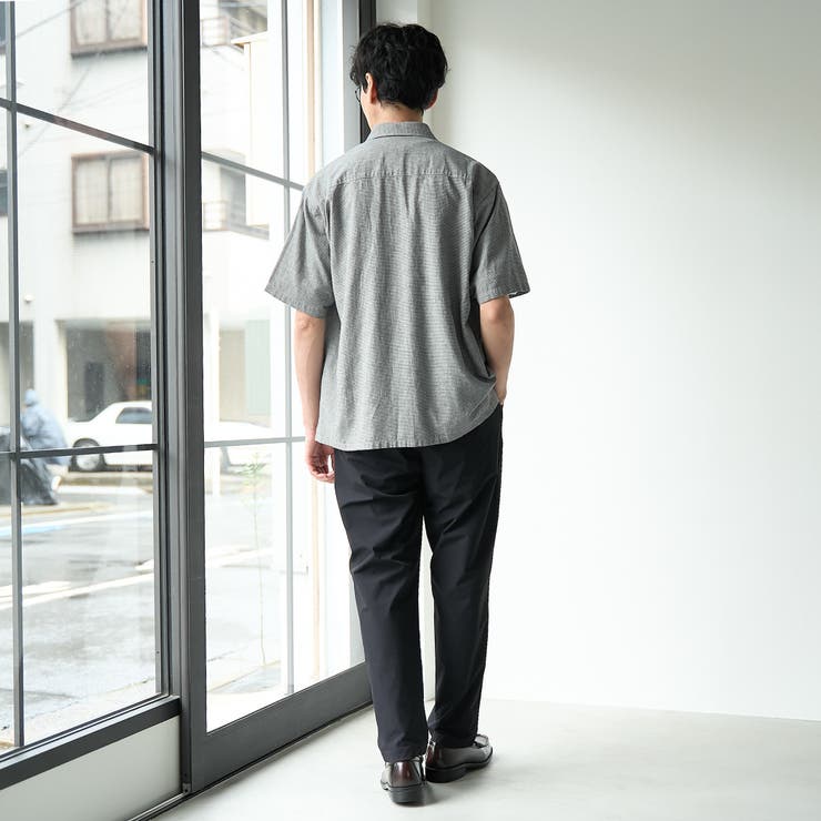 ＜父の日ギフトにもおすすめ＞綿麻リラックスシャツ | coen【men】 | 詳細画像32 