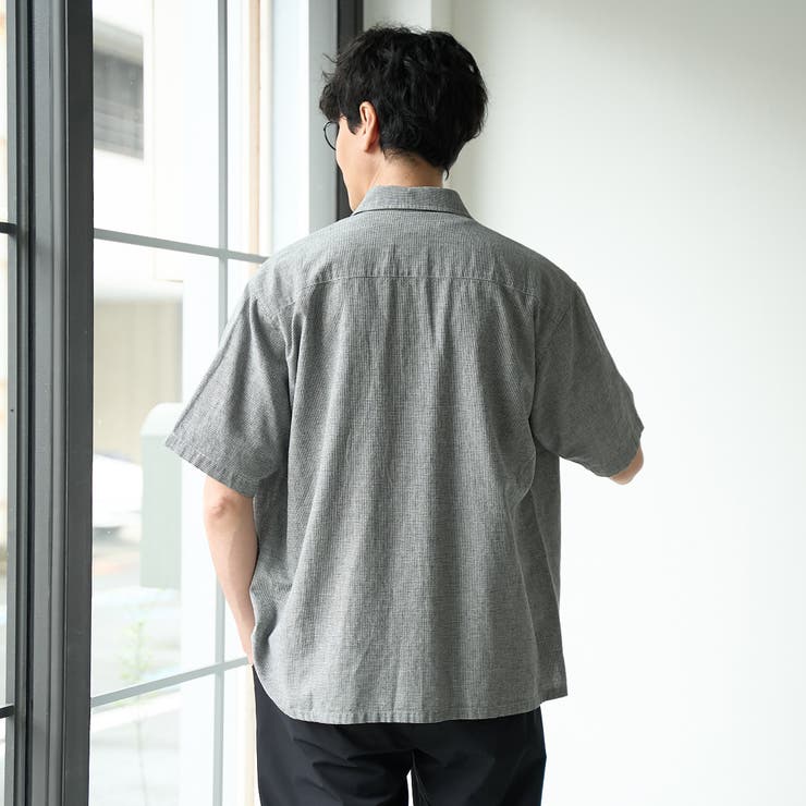 ＜父の日ギフトにもおすすめ＞綿麻リラックスシャツ | coen【men】 | 詳細画像35 