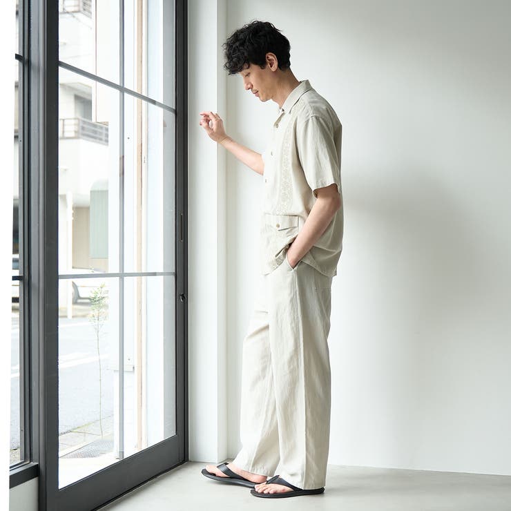＜父の日ギフトにもおすすめ＞綿麻キューバシャツ【インフルエンサー紹介アイテム】 | coen【men】 | 詳細画像9 
