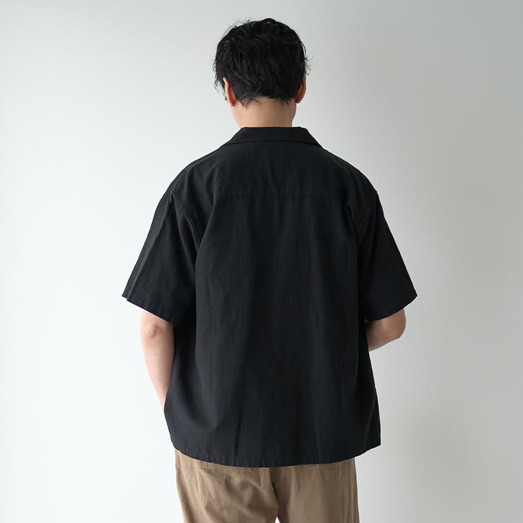 ＜父の日ギフトにもおすすめ＞綿麻キューバシャツ【インフルエンサー紹介アイテム】 | coen【men】 | 詳細画像7 