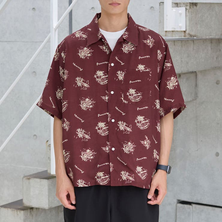 PenneysHAWAII(ペニーズハワイ)別注トロピカル柄シャツ | coen【men】 | 詳細画像12