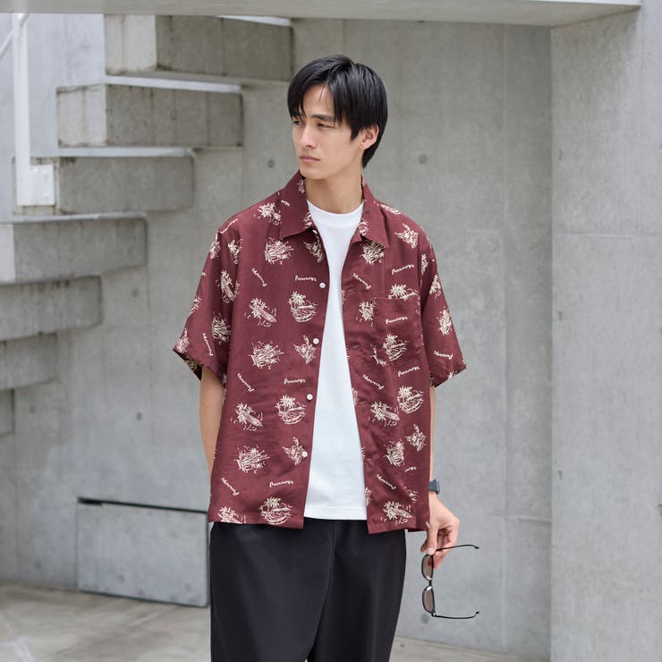 PenneysHAWAII(ペニーズハワイ)別注トロピカル柄シャツ | coen【men】 | 詳細画像4