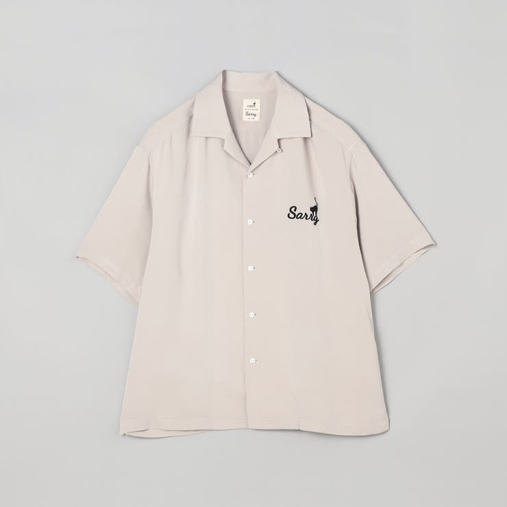 Sarry Cat刺繍レーヨンシャツ（ナチュラル） | coen【men】 | 詳細画像12 