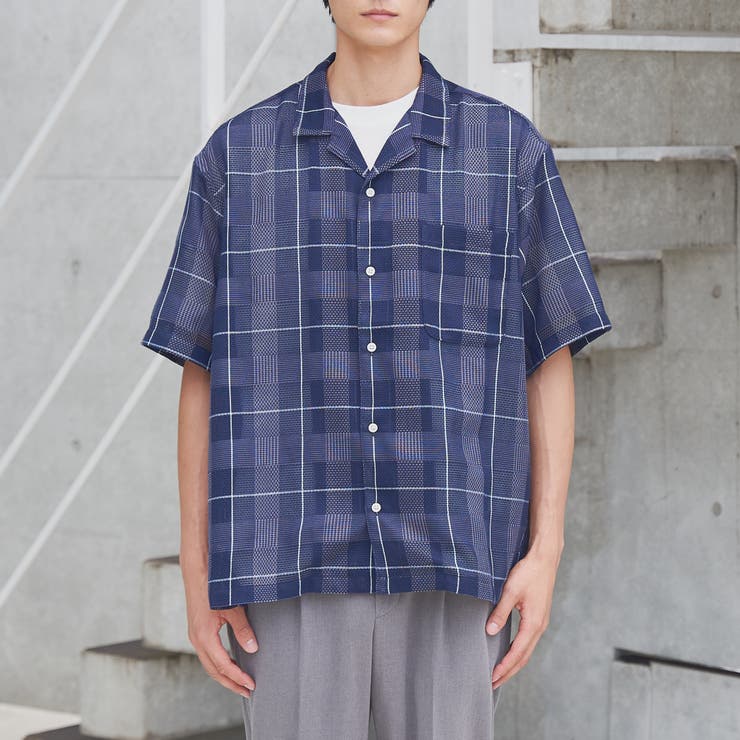 絡み織りチェックシャツ | coen【men】 | 詳細画像10 