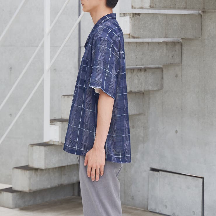 絡み織りチェックシャツ | coen【men】 | 詳細画像11 
