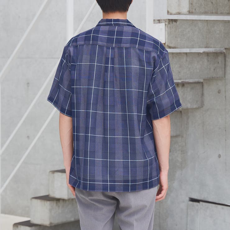 絡み織りチェックシャツ | coen【men】 | 詳細画像12 