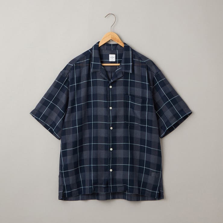 絡み織りチェックシャツ | coen【men】 | 詳細画像13 