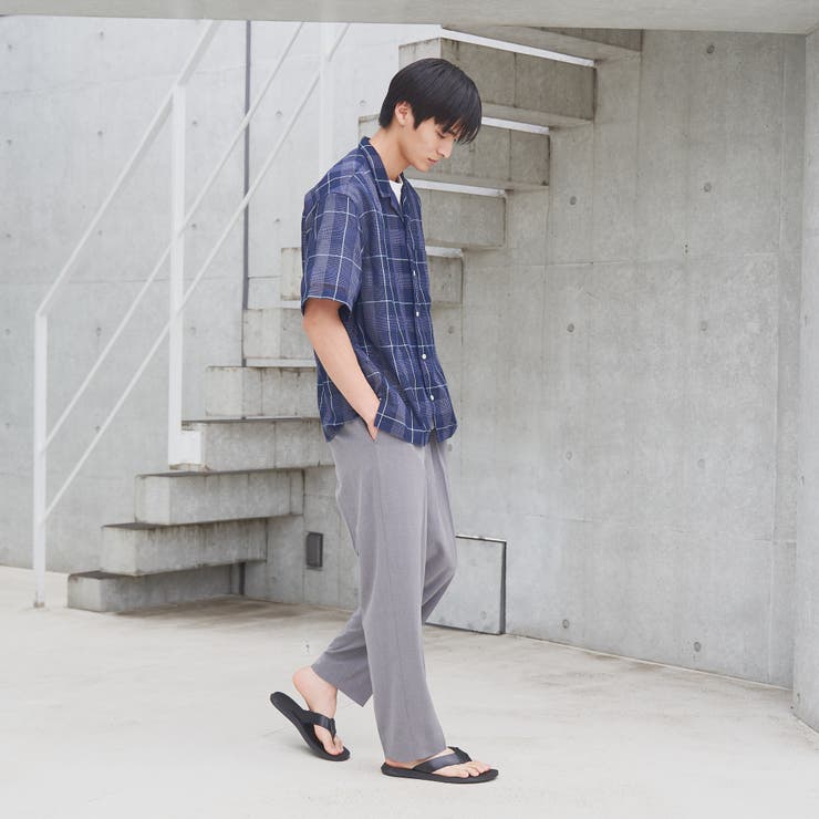 絡み織りチェックシャツ | coen【men】 | 詳細画像5 