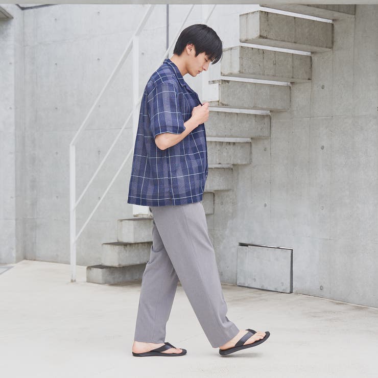 絡み織りチェックシャツ | coen【men】 | 詳細画像7 