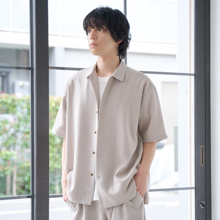 リネンライクリラックスシャツ【UVカット】 | coen【men】 | 詳細画像13 