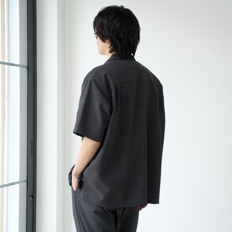 リネンライクリラックスシャツ【UVカット】 | coen【men】 | 詳細画像7 