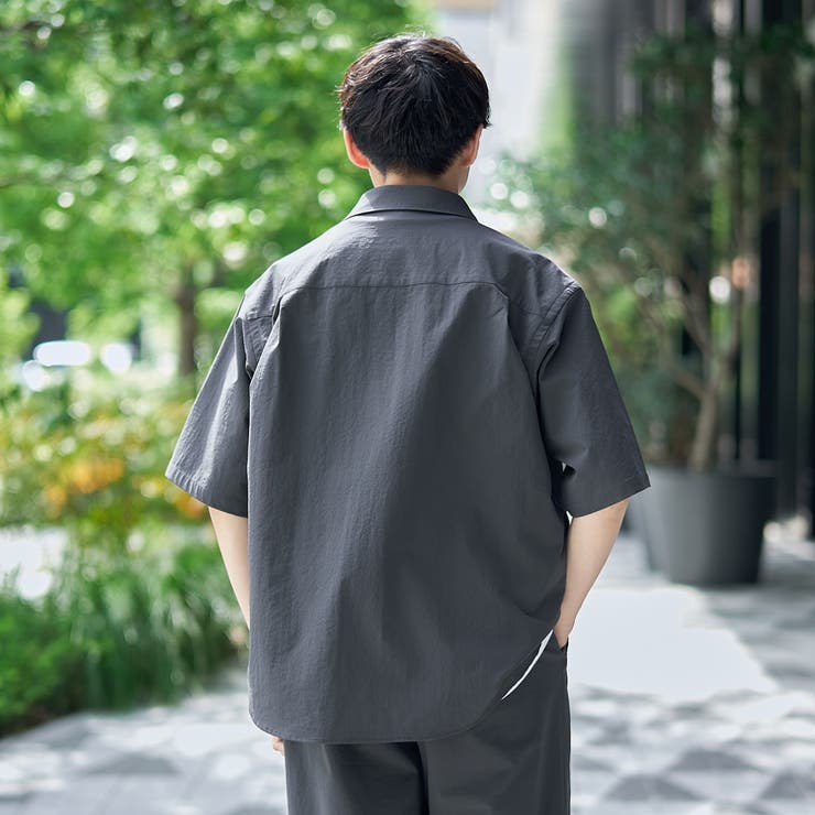 ＜父の日ギフトにもおすすめ＞【ストレッチ、吸水速乾、通気性、防シワ、UVカット】… | coen【men】 | 詳細画像12 