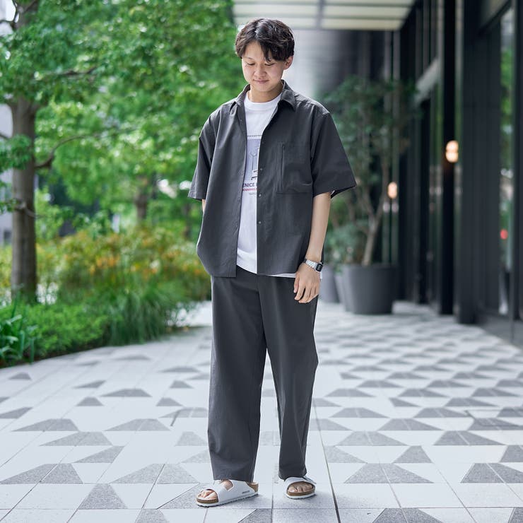 ＜父の日ギフトにもおすすめ＞【ストレッチ、吸水速乾、通気性、防シワ、UVカット】… | coen【men】 | 詳細画像8 