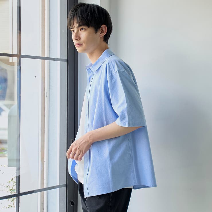 ＜父の日ギフトにもおすすめ＞アニマル刺繍オックス半袖シャツ | coen【men】 | 詳細画像19 