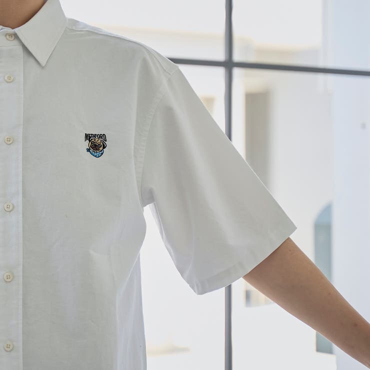 ＜父の日ギフトにもおすすめ＞アニマル刺繍オックス半袖シャツ | coen【men】 | 詳細画像27 
