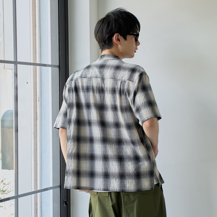 オンブレーチェックシャツ | coen【men】 | 詳細画像11 