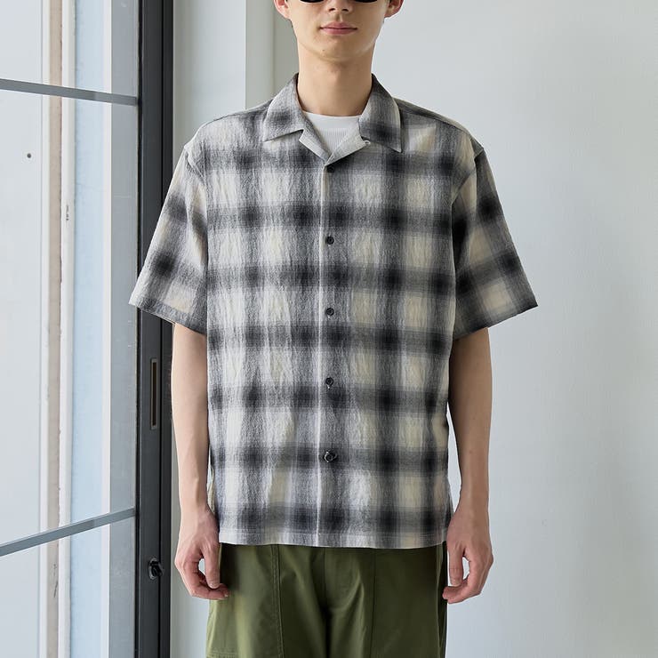 オンブレーチェックシャツ | coen【men】 | 詳細画像13 