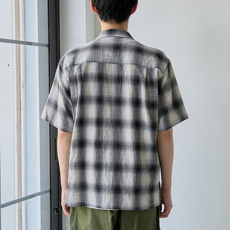 オンブレーチェックシャツ | coen【men】 | 詳細画像15 