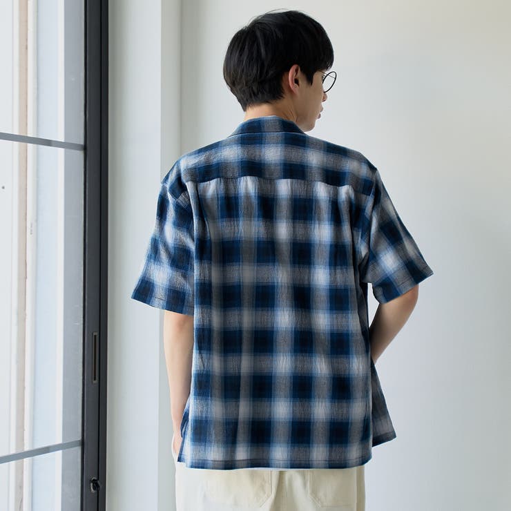 オンブレーチェックシャツ | coen【men】 | 詳細画像6 
