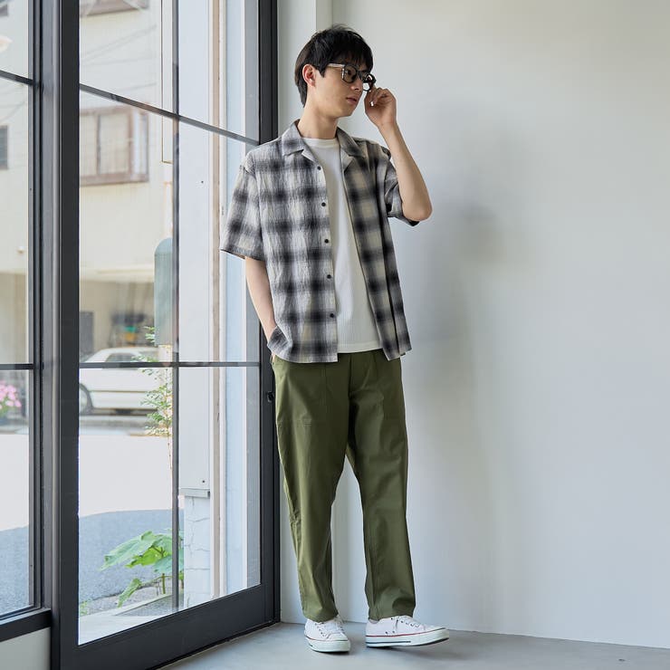 オンブレーチェックシャツ | coen【men】 | 詳細画像8 