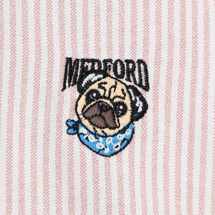 アニマル刺繍オックスストライプシャツ | coen【men】 | 詳細画像20 