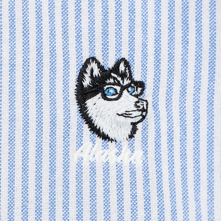 アニマル刺繍オックスストライプシャツ | coen【men】 | 詳細画像22 