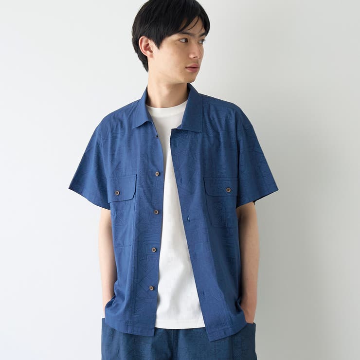Coleman（コールマン） 総柄半袖シャツ | coen【men】 | 詳細画像4 