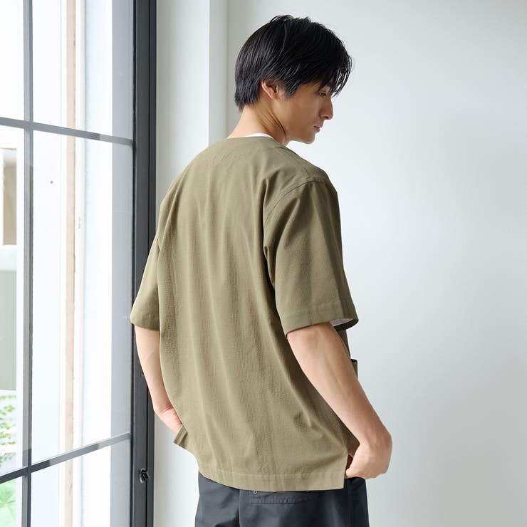 【ストレッチ・吸水速乾・通気性】SOTA（Ｒ）リラックス半袖シャツ | coen【men】 | 詳細画像11 