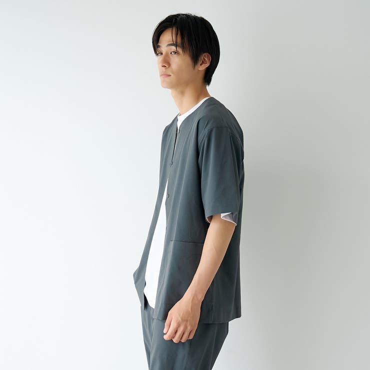 【ストレッチ・吸水速乾・通気性】SOTA（Ｒ）リラックス半袖シャツ | coen【men】 | 詳細画像15 