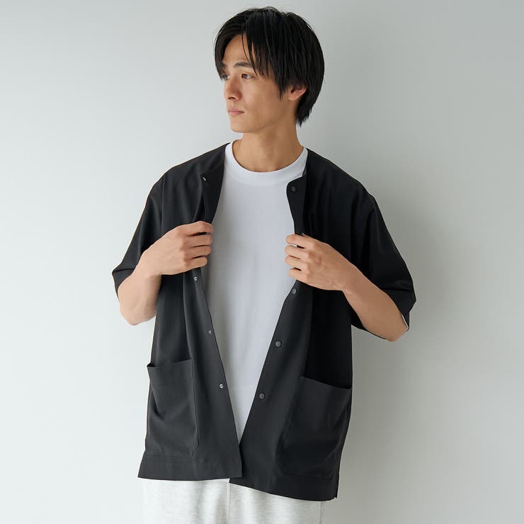 【ストレッチ・吸水速乾・通気性】SOTA（Ｒ）リラックス半袖シャツ | coen【men】 | 詳細画像4 