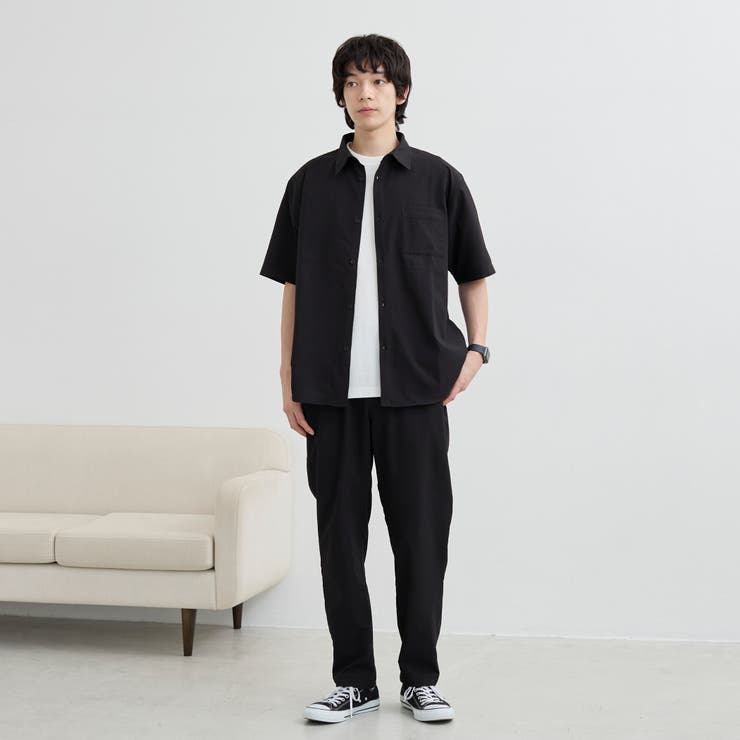 【爽多(R)】リラックス半袖シャツ ーストレッチ、吸水速乾、通気性、洗濯機洗い可… | coen【men】 | 詳細画像16 