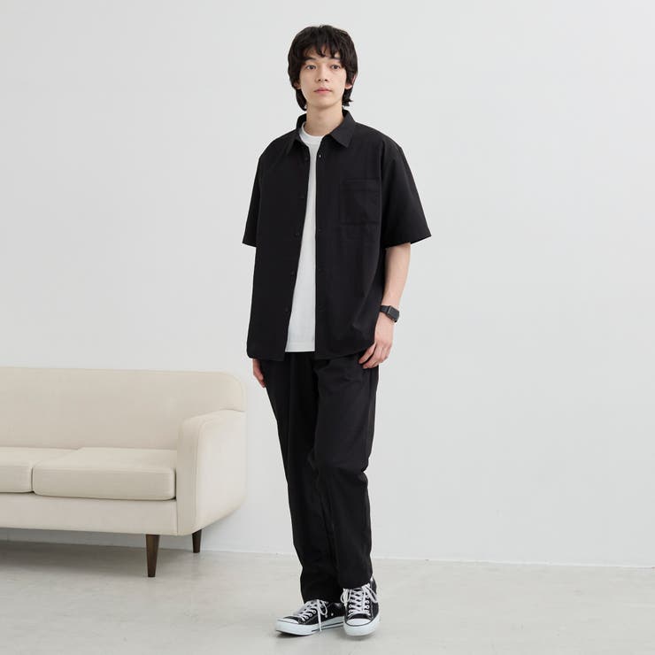 【爽多(R)】リラックス半袖シャツ ーストレッチ、吸水速乾、通気性、洗濯機洗い可… | coen【men】 | 詳細画像18 