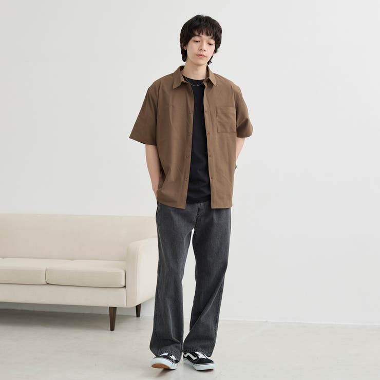 【爽多(R)】リラックス半袖シャツ ーストレッチ、吸水速乾、通気性、洗濯機洗い可… | coen【men】 | 詳細画像22 