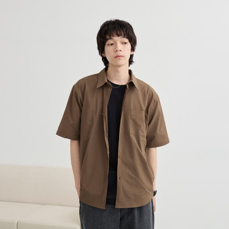 【爽多(R)】リラックス半袖シャツ ーストレッチ、吸水速乾、通気性、洗濯機洗い可… | coen【men】 | 詳細画像23 