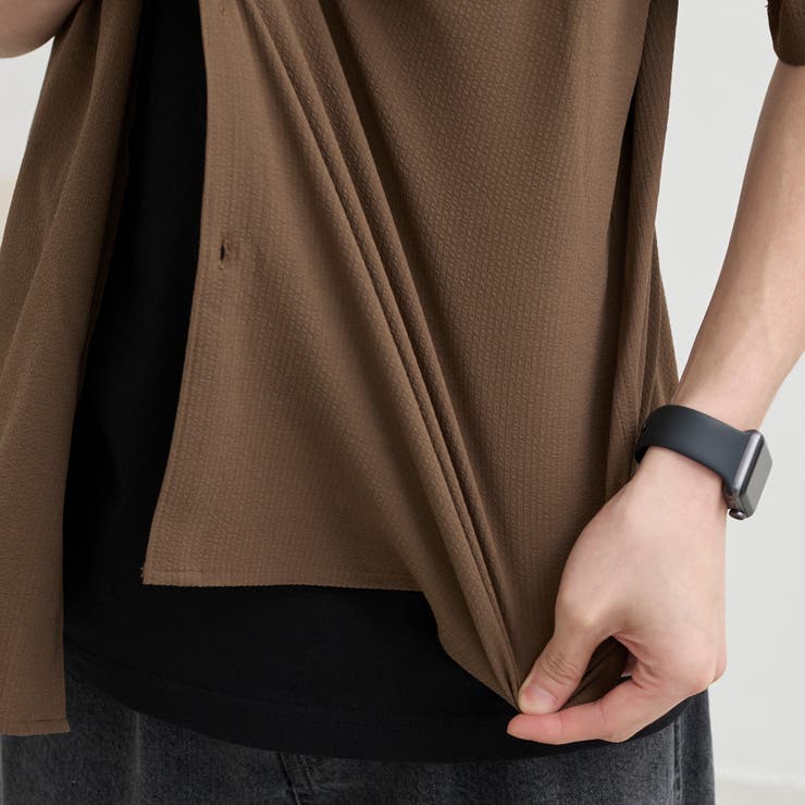 【爽多(R)】リラックス半袖シャツ ーストレッチ、吸水速乾、通気性、洗濯機洗い可… | coen【men】 | 詳細画像24 