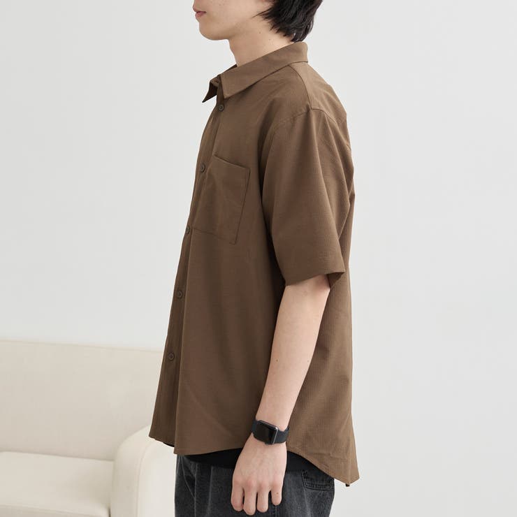 【爽多(R)】リラックス半袖シャツ ーストレッチ、吸水速乾、通気性、洗濯機洗い可… | coen【men】 | 詳細画像26 