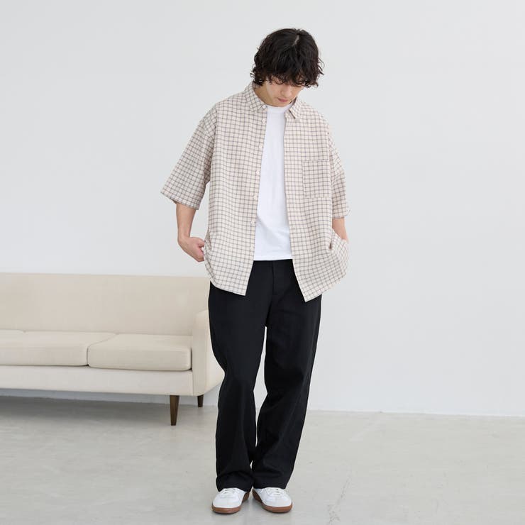 コットンシアーチェックシャツ | coen【men】 | 詳細画像10 