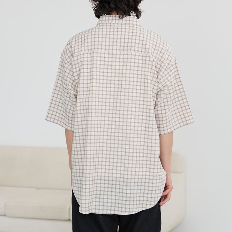 コットンシアーチェックシャツ | coen【men】 | 詳細画像17 