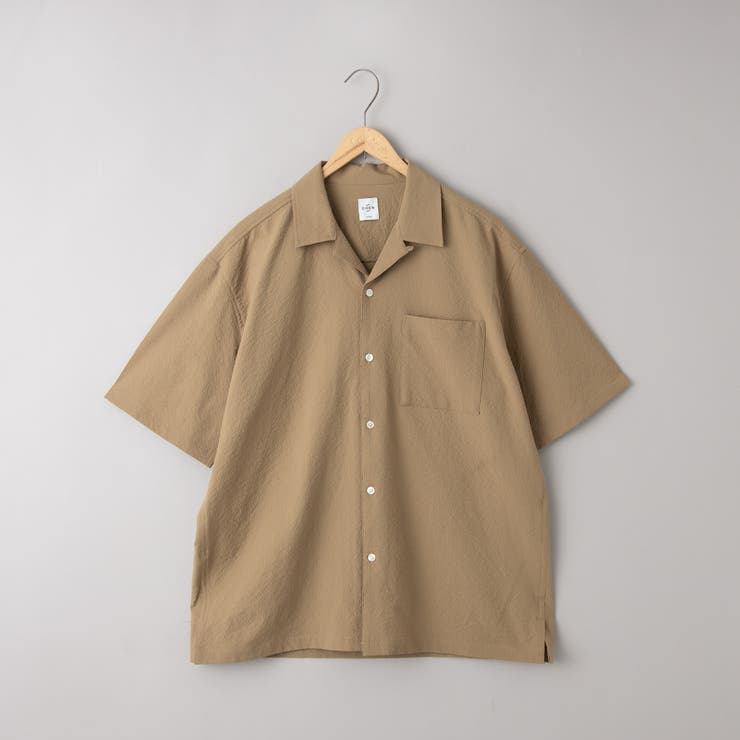 エンボス加工ビンテージライクオープンカラーシャツ ー吸水速乾ー | coen【men】 | 詳細画像38 