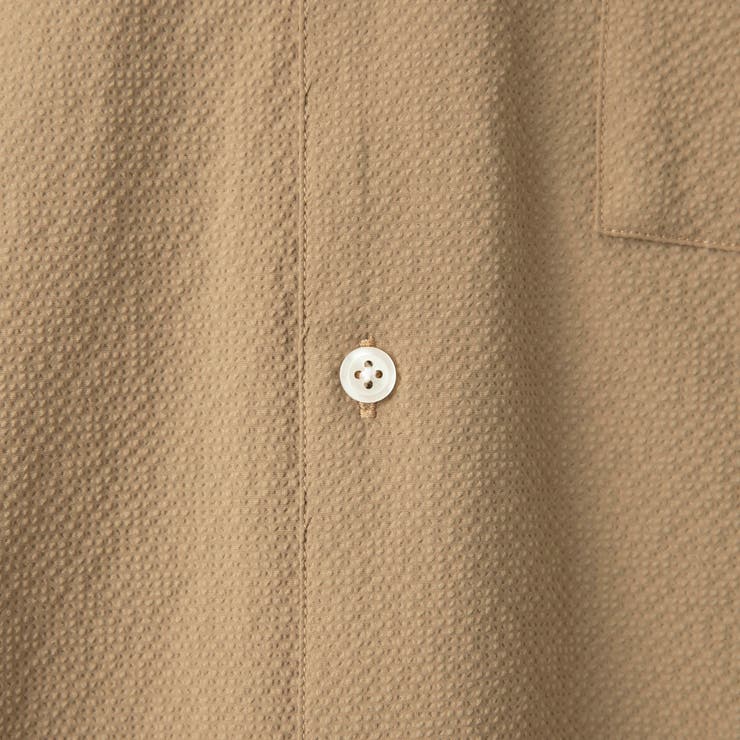 エンボス加工ビンテージライクオープンカラーシャツ ー吸水速乾ー | coen【men】 | 詳細画像45 