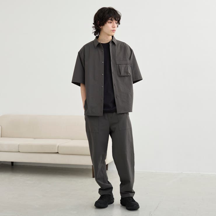 【C.Mt】AIRCOメッシュストレッチシャツ 通気性/防しわ機能付き | coen【men】 | 詳細画像10 