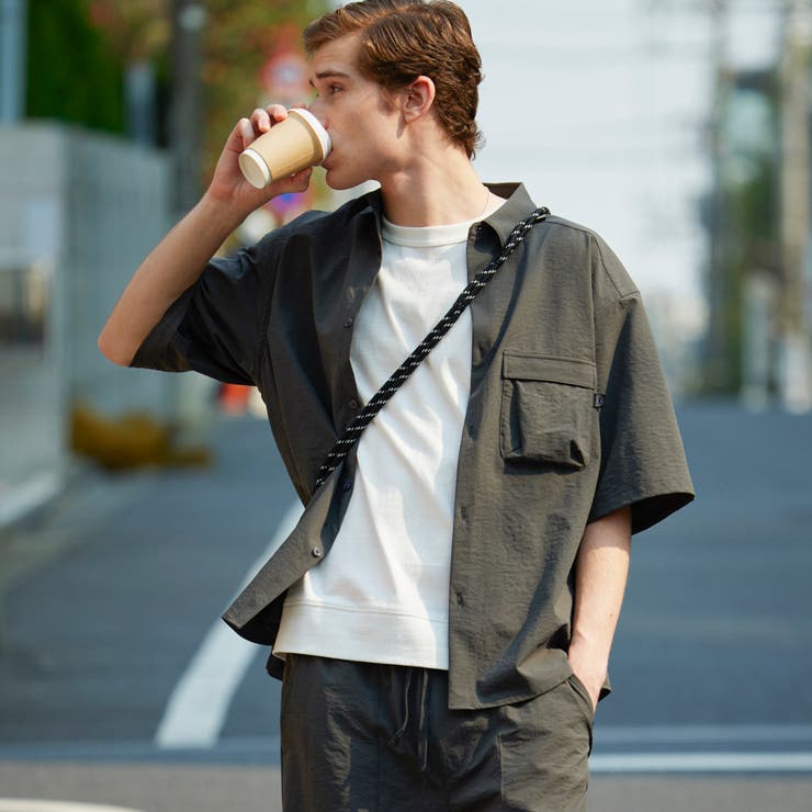 【C.Mt】AIRCOメッシュストレッチシャツ 通気性/防しわ機能付き | coen【men】 | 詳細画像15 