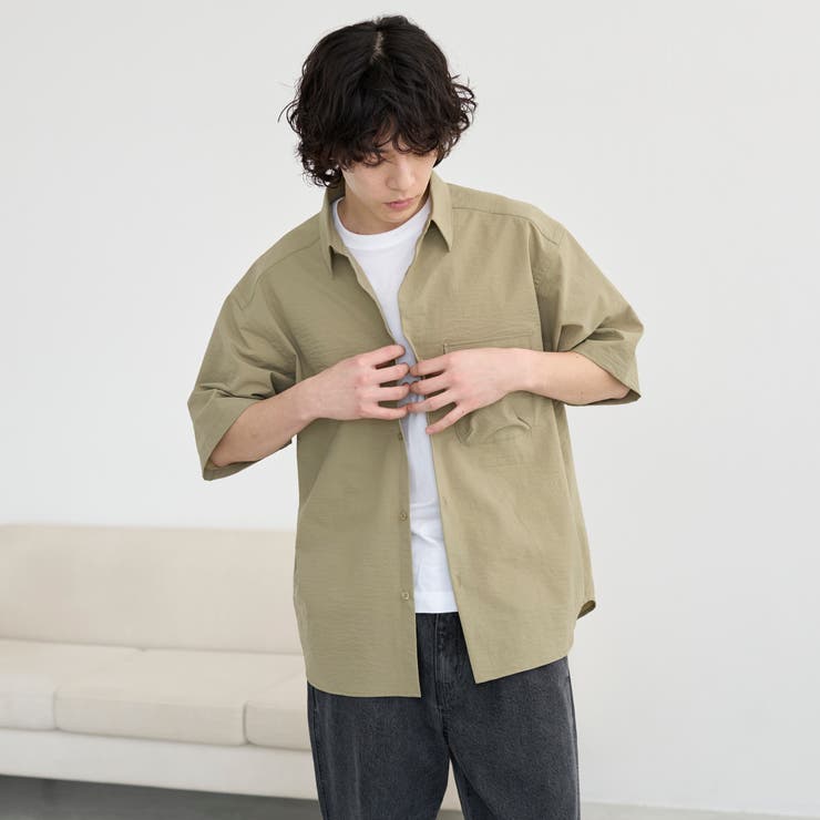 【C.Mt】AIRCOメッシュストレッチシャツ 通気性/防しわ機能付き | coen【men】 | 詳細画像20 